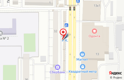 Кега на Новосибирской улице на карте