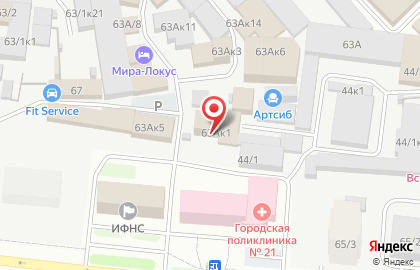 Авто Сиб 54 на карте
