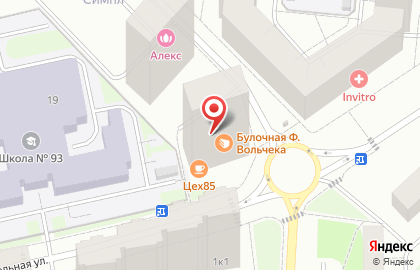 Строящийся жилой комплекс Simple на карте