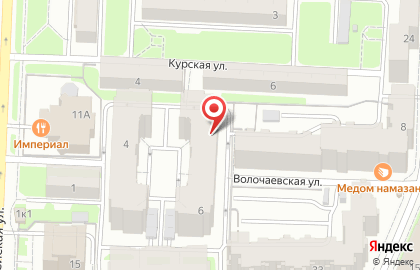 Компания Синергия на Волочаевской улице на карте