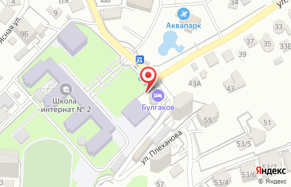 Продовольственный магазин в Центральном районе на карте