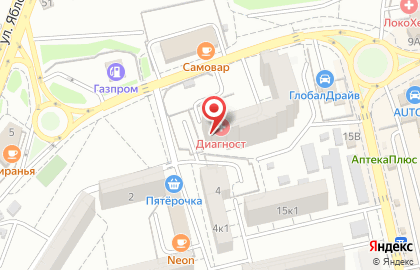 Агентство Ваш выбор на Минусинской улице на карте