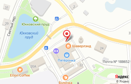 Кафе Еврик на Ленинградском шоссе на карте
