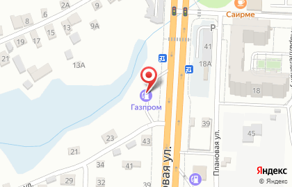 АЗС Газпром в Волгограде на карте