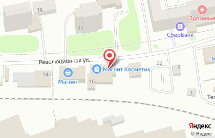 Магазин косметики Магнит Косметик на Революционной улице на карте