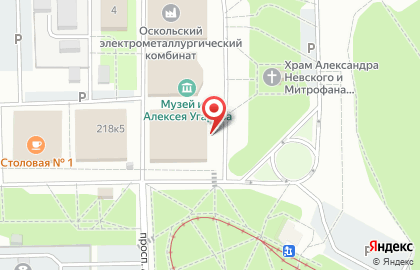 Старооскольский таможенный пост на карте