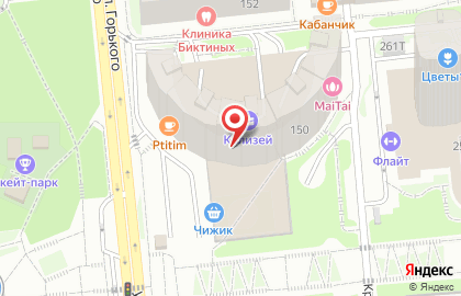 Салон женских вечерних платьев Bonrai на карте