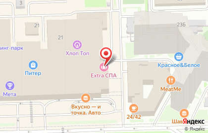 Салон Beauty в Московском районе на карте