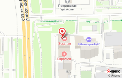Центр снижения веса Доктор Борменталь на улице Терешковой на карте