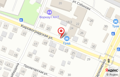 Автоазбука на Кировоградской улице на карте