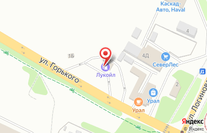 Банкомат Банк Открытие на улице Горького на карте