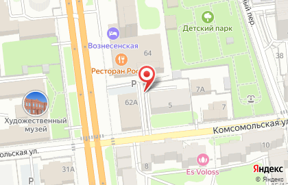 ООО Юнис на проспекте Ленина на карте