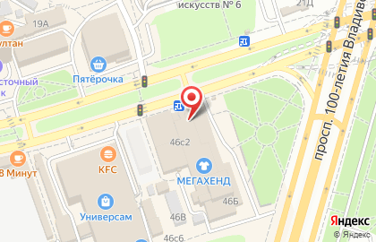 Ювелирный магазин Золотой феникс в Советском районе на карте