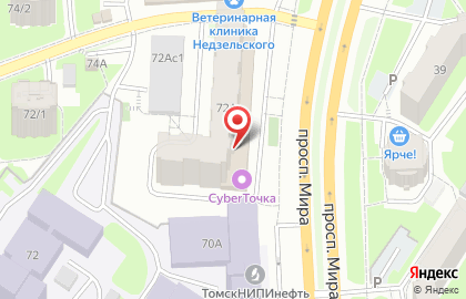 Магазин товаров для охоты, рыбалки и туризма Трофей на улице Мира на карте