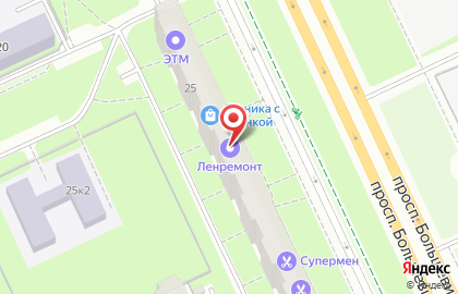 Торговая компания S-keramika на проспекте Большевиков на карте