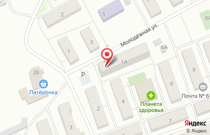 Аптечный пункт на Молодёжной улице на карте