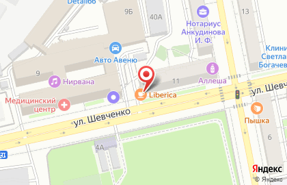 Салон цветов Цветочная грядка на карте