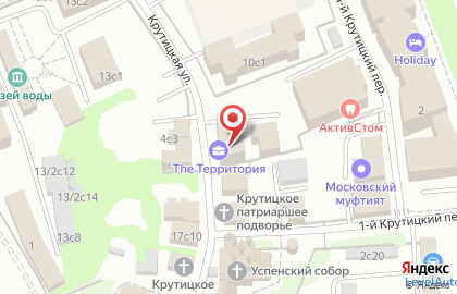Фитнес-клуб Sport Look на Крутицкой улице на карте