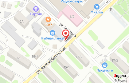 Протект в Петропавловске-Камчатском на карте