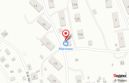Продуктовый магазин в Улан-Удэ на карте