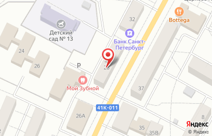Служба доставки готовых блюд Суши Way в Санкт-Петербурге на карте