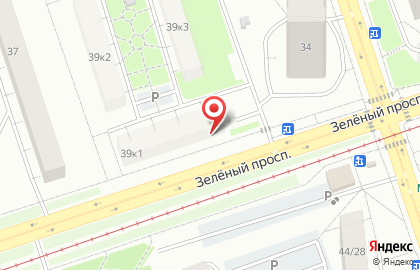 Супермаркет Дикси на Зелёном проспекте на карте