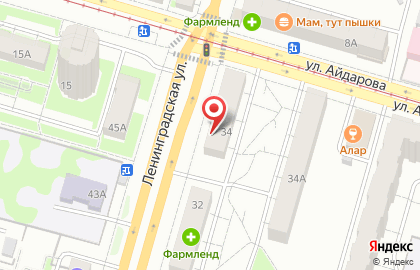 Магазин мяса в Казани на карте