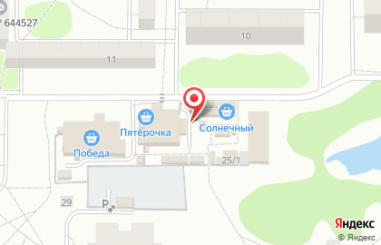 Магазин в Омске на карте