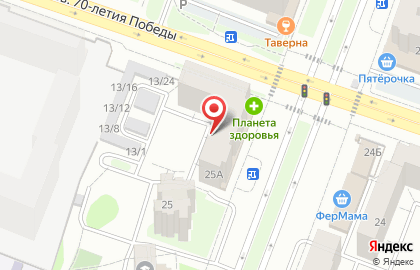 Строящиеся объекты, ООО СМУ 12 на карте