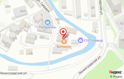 Магазин Кристина в Лазаревском районе на карте
