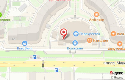 Цветочный салон Фиалка на проспекте Максима Горького на карте