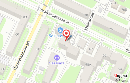 массажный салон ЗНАХАРЬ на карте