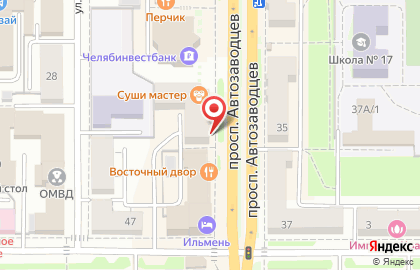 Магазин зоотоваров Зоомаг на проспекте Автозаводцев на карте