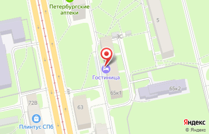 Гостиница Наука-Политех на карте