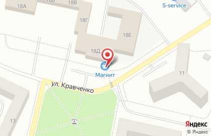 Супермаркет Магнит в Санкт-Петербурге на карте