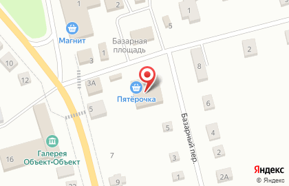 Супермаркет Пятёрочка в Иваново на карте