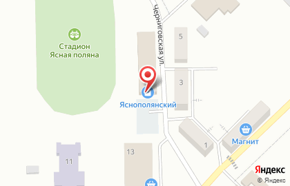 Магазин детской одежды и игрушек на Черниговской улице на карте