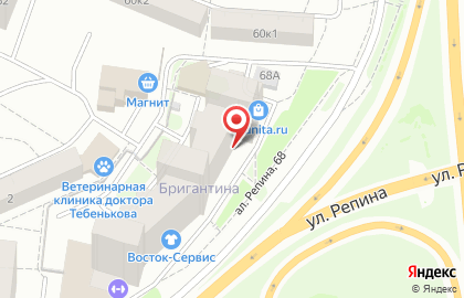 Агентство недвижимости Мегаполис-Сервис Урал в Верх-Исетском районе на карте