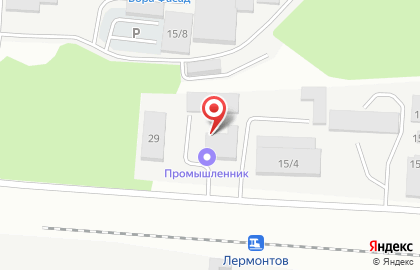 Торговая компания Промышленник-КМВ на Промышленной улице на карте