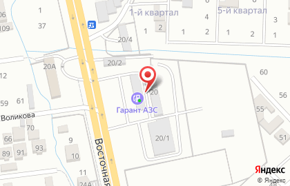 АЗС Гарант в Грозном на карте
