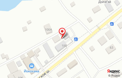 Шинный центр Yokohama в Якутске на карте