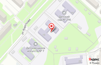 Детский сад №187 в Ижевске на карте