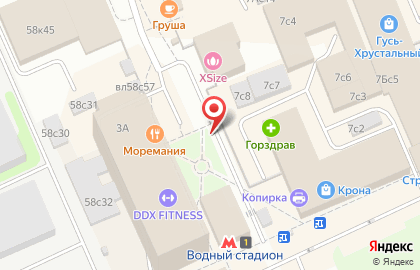 PEGAS TOURISTIK на Кронштадтском бульваре на карте