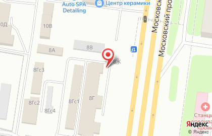 Торговая компания итц Пластик-с на Московском проспекте на карте