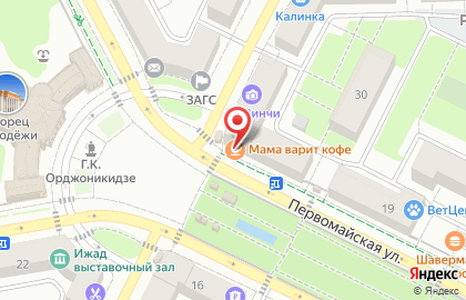 Компания по организации техосмотра и страхования Авто-Эксперт в Орджоникидзевском районе на карте
