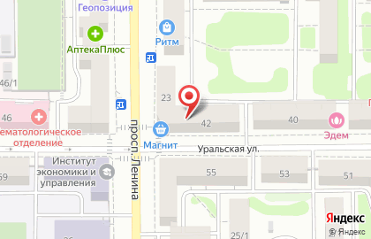 Банкомат АЛЬФА-БАНК, АО на проспекте Ленина, 23 на карте