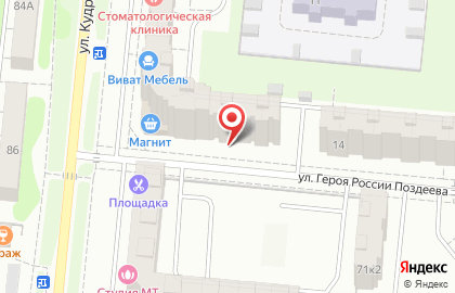 Парикмахерская Нью-Йорк в Московском микрорайоне на карте