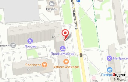 Отделение службы доставки Boxberry на улице Хусаина Мавлютова на карте