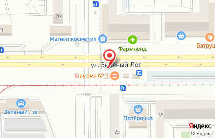 Шаурма №1 в Орджоникидзевском районе на карте