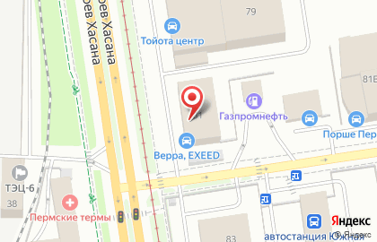 Лексус-Пермь на карте